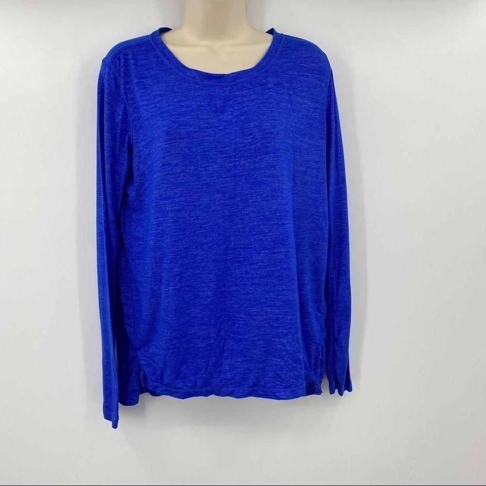 Athleta Odyssey Scoop Neck Pullover Top Sz S
